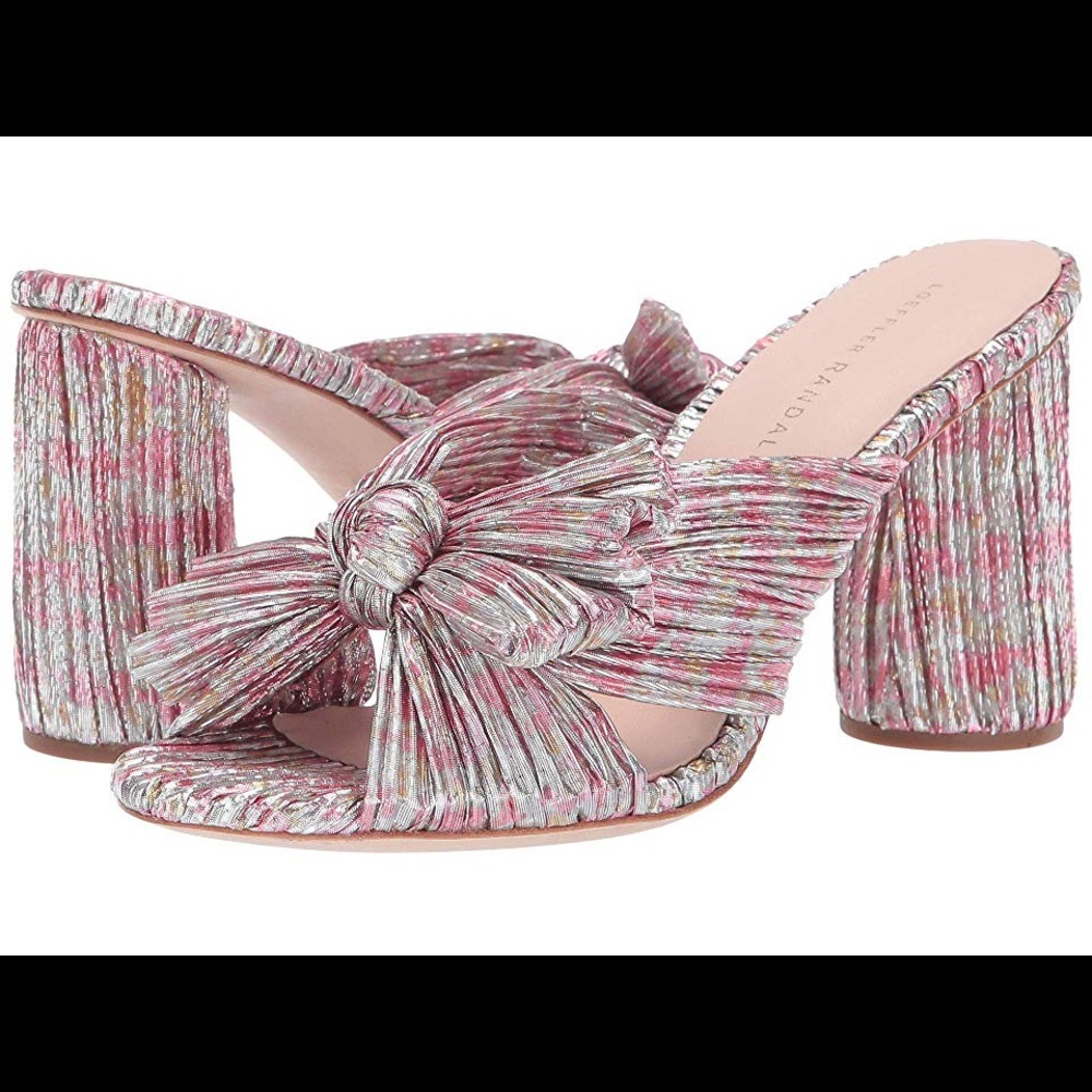 Loeffler Randall Penny Knot Mules - Picture 2 of 9